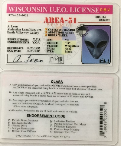 Alien,alien license,ufo,alien,license,wisconsin ,wisconsin ufo,drivers license,alien drivers license,area_51
